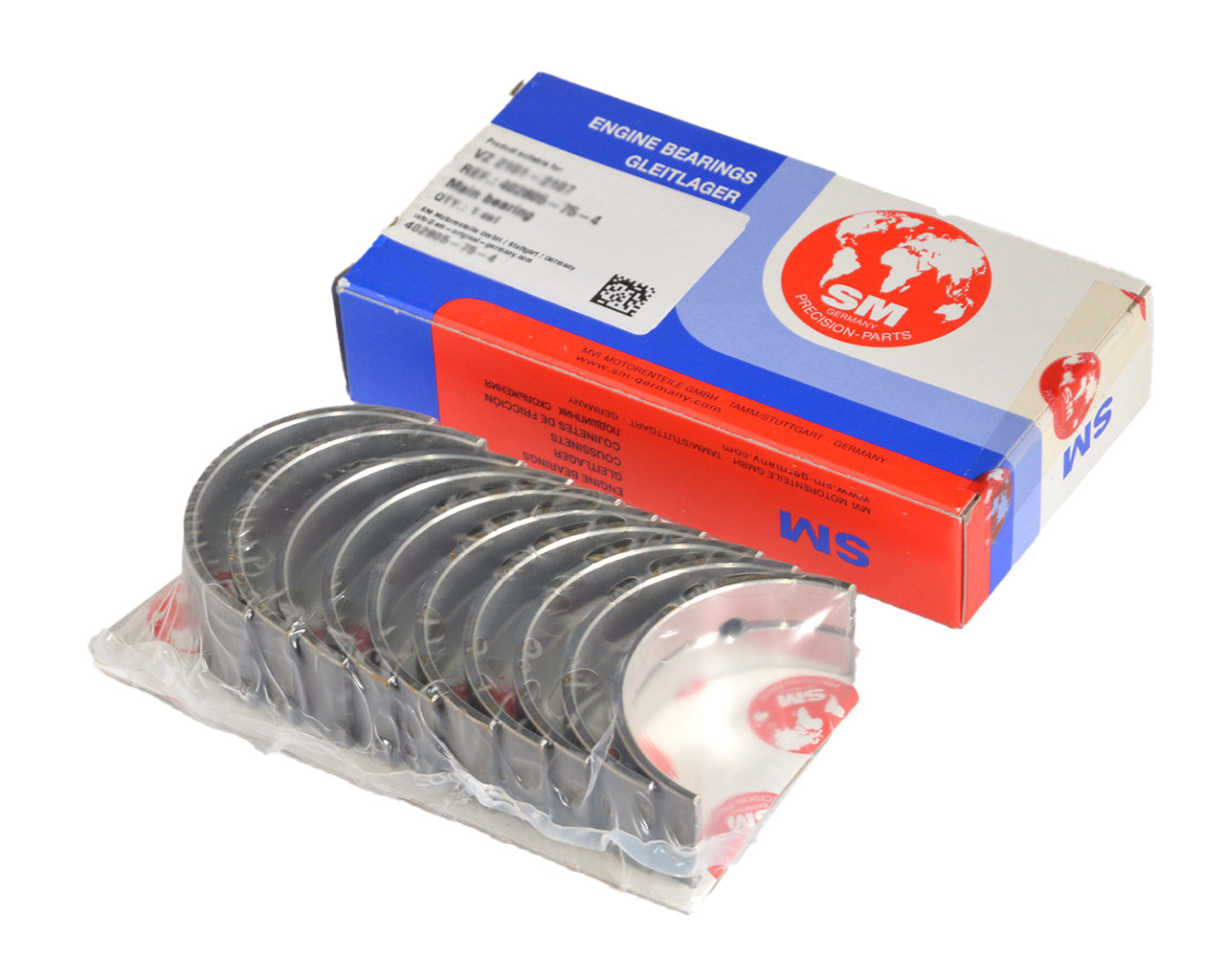 Вкладиш ВАЗ 2101-07, 2121, 2123 (1,00) корінний, к-т