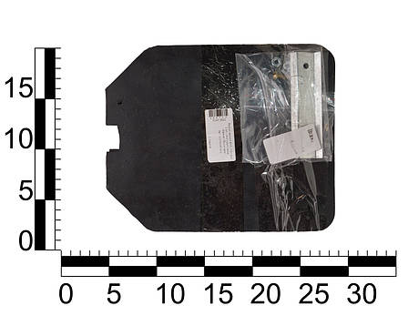 Фартух задній ВАЗ 2121 (к-т 2 шт.) 4х4 (кріплення, планка) "бризговик", фото 2