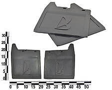 Фартух задній ВАЗ 2101-07 (к-т 2 шт.) "брызговик"