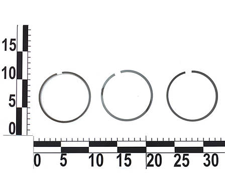 Кільце поршневе ГАЗ-дв. ЗМЗ 405, 409 (95,5) к-т, кор. пак. (ГАЗель), фото 2