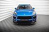 Сплітер Porsche Macan (14-18) тюнінг обвіс губа спідниця елерон (V1), фото 4