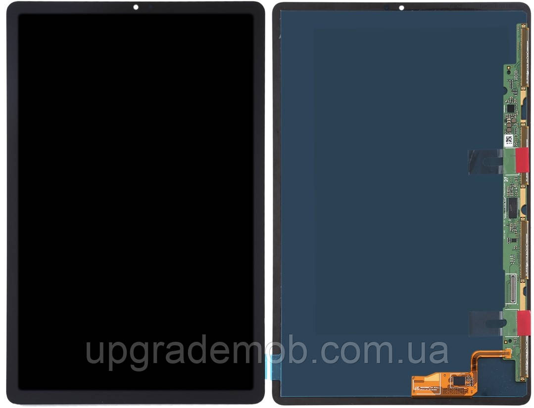 Дисплей модуль тачскрин Samsung T720 Galaxy Tab S5e Wi-Fi/T725 LTE чорний Amoled оригінал переклеєне скло