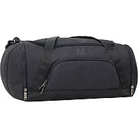 Дорожно-спортивная сумка с ручками и ремнем на плечо Bagland Верона 52 л черная (00322662)