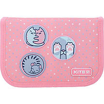 Набір рюкзак Kite + пенал + сумка для взуття + гаманець SET_K22-501S-3 (LED) Hugs&Kitten, фото 3