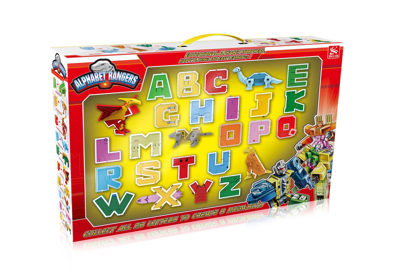 Букви-трансформери в наборі, фото 1