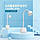Лампа настільна на акумуляторі для сушки нігтів UV+LED на 24 Вт., фото 3