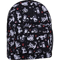 Подростковый рюкзак для девочек с принтом "Котята" Bagland Молодежный 17 л 776 (00533664)