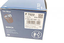 BOSCH F026407022 — Оливний фільтр (аналог 8200768927) на Рено Меган 3, Рено Флюенс K9K 1.5dci, фото 3