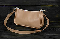 Женская кожаная сумка Джулс, натуральная Гладкая кожа, цвет Какао