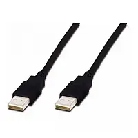 Дата-кабель Digitus AK-300100-030-S 3m USB (тато) - USB (тато) Black