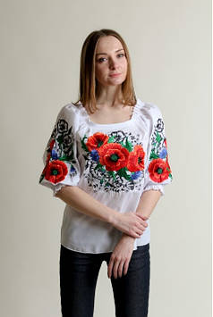 Вишиванка жіноча хлопок "Відлуння" "