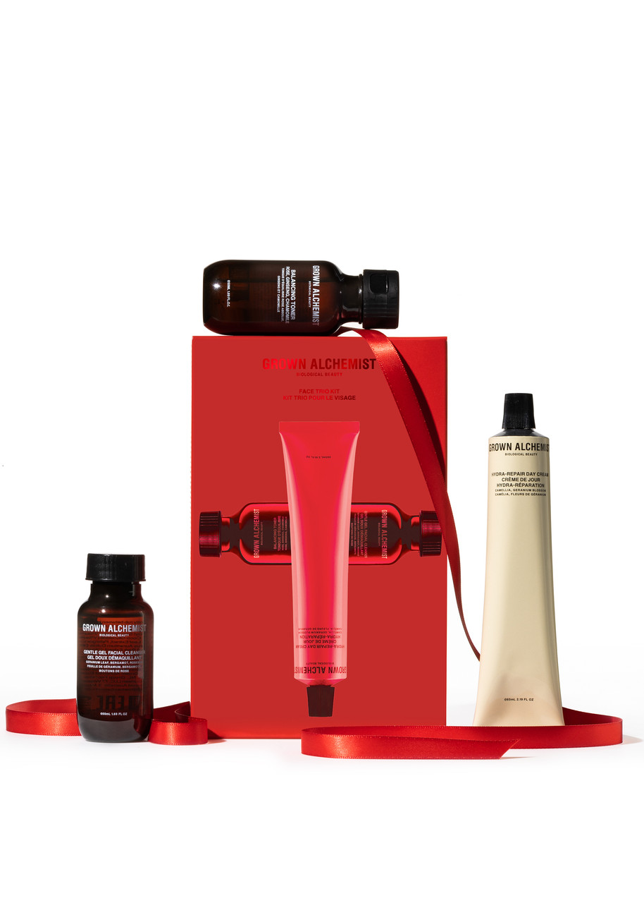 Тріо бестселерів для денного догляду за шкірою обличчя Grown Alchemist Face Trio Gift Set