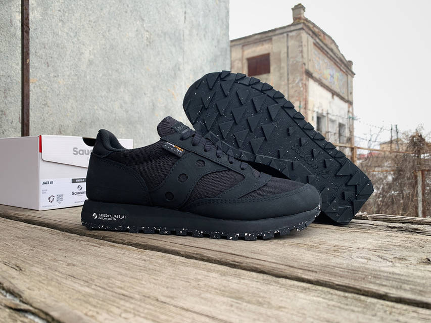 Мужские кроссовки Saucony Jazz 81 Cordura 70718-3s Black