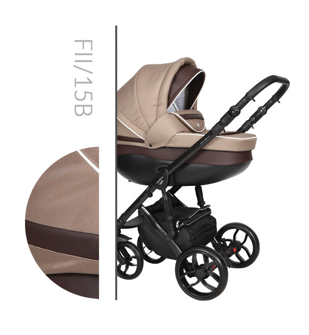 Дитяча універсальна коляска 2 в 1 Baby Merc Faster Style 2 FII/15B