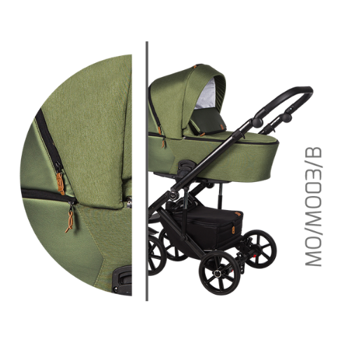 Дитяча універсальна коляска 2 в 1 Baby Merc Mosca MO/03B
