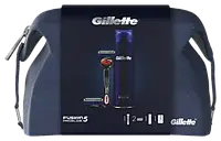 Подарочный набор Gillette Fusion5 Proglide (гель для бритья, станок, 2 кассеты, косметичка)