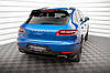 Дифузор Porsche Macan (14-18) тюнінг обвіс спідниця елерон, фото 5