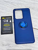 Чохол Samsung S20Ultra/ Deen Color ring blue 74001