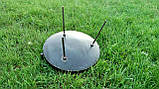 Сковорода з диска борони 40 см Диск для смаження на багатті Сковорода для пікніка Садж, фото 6