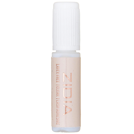 Клей для накладних вій та пучків ZIDIA Latex Free Glue, 1 г прозорий, фото 1