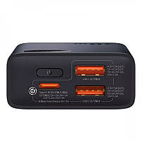 Портативна Батарея Baseus Adaman Metal Digital Display Overseas Edition 30W 10000 mAh, фото 5