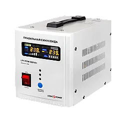 Безперебійник з правильною синусоїдою для котла Logicpower LPA-W-PSW-500VA (350W) 2A/5A/10A 12V