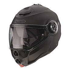 МОТОШОЛОМ МОДУЛЯР CABERG DROID КОЛІР ЧОРНИЙ МАТОВИЙ