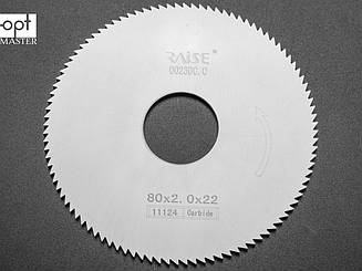 Фреза RAISE SG10W CARBIDE 80х2.0х22х100Т