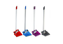 Комплект Ледар совок з ручкою 100 см + щітка з короткою щетиною, ЕКО