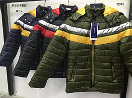 Куртки демі для хлопців Nature 6-12p.
