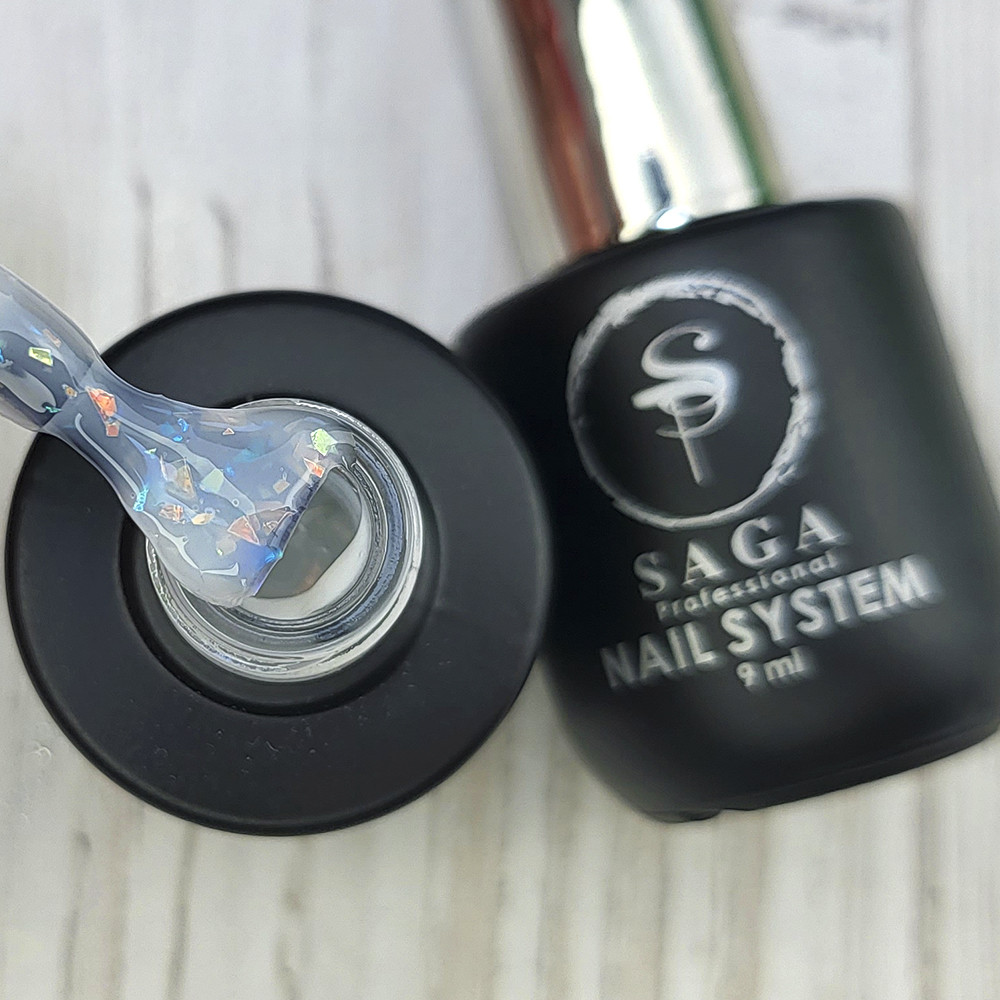 База для гель-лаку із шиммером Saga Agate Base №1