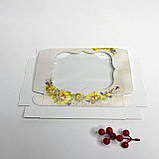 Коробка для пряника, 150*100*30 мм, з вікном, "Соняшники", фото 3