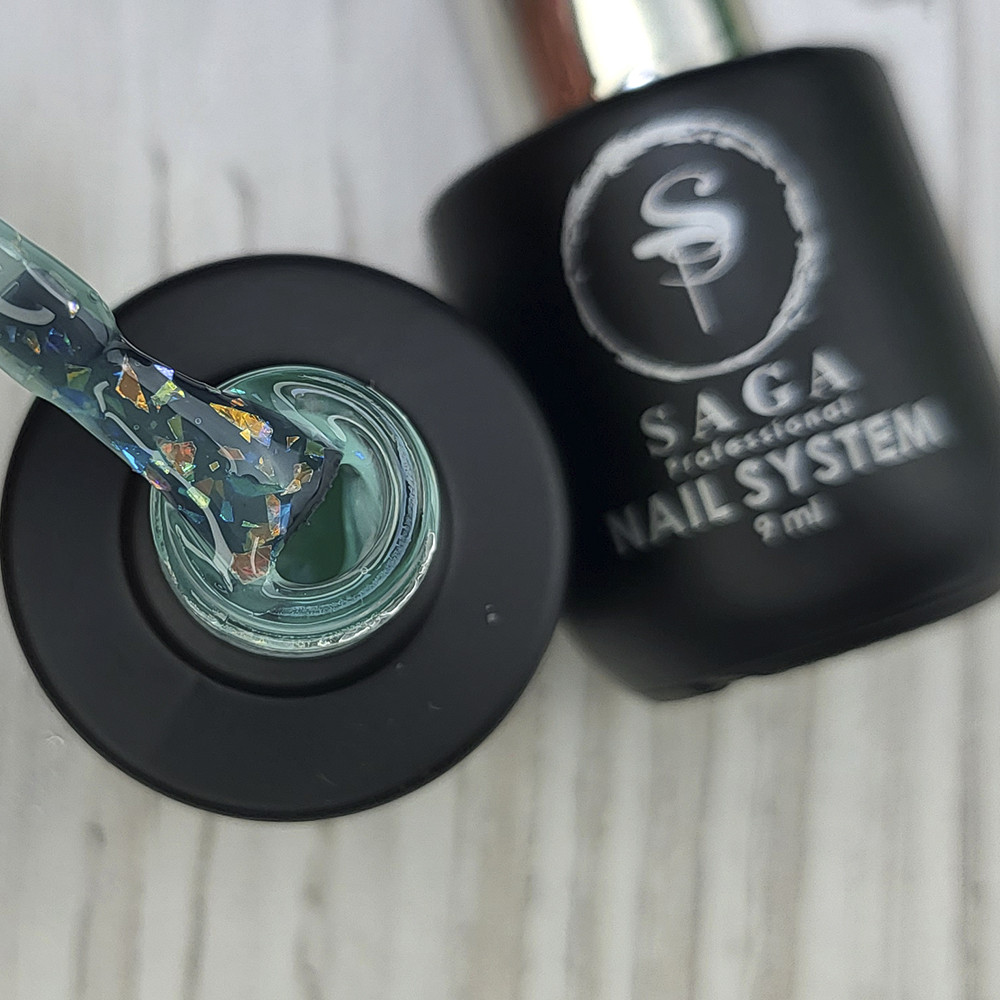 База для гель-лака с шиммером Saga Agate Base №5 8 мл