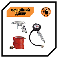 Компрессорный набор Einhell Set 3 (3 ед) пневмоинструмент Энхель Топ 3776563