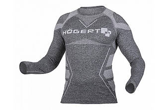OSTE термоодежда - безшовна кофта, колір графіт, M-L, HOEGERT HT5K392-M-L