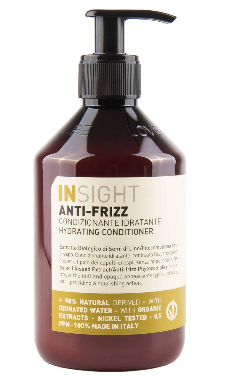 Кондиціонер зволожуючий для всіх типів волосся Insight Anti-Frizz Hair Hydrating Conditioner 400 мл, фото 1