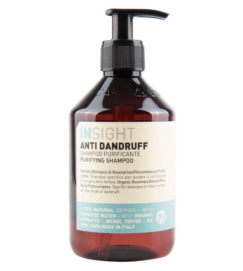 Шампунь очищуючий проти лупи Insight Anti Dandruff Shampoo Purifying 400 мл, фото 1