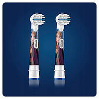 Насадки для дитячої електричної щітки Oral-B Frozen II 2 штуки, фото 3