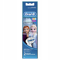 Насадки для дитячої електричної щітки Oral-B Frozen II 2 штуки, фото 4