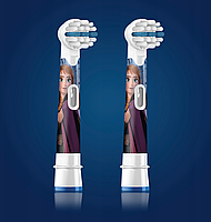 Насадки для дитячої електричної щітки Oral-B Frozen II 2 штуки, фото 6
