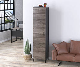 Шафа офісна LT-450-1900 антрацит ТМ Loft design, фото 4