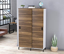 Шафа офісна розсувна LS 1200-1900 білий ТМ Loft design, фото 4