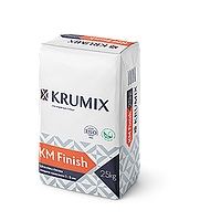 Шпаклевка финишная гипсовая КМ Finish Krumix 25 кг