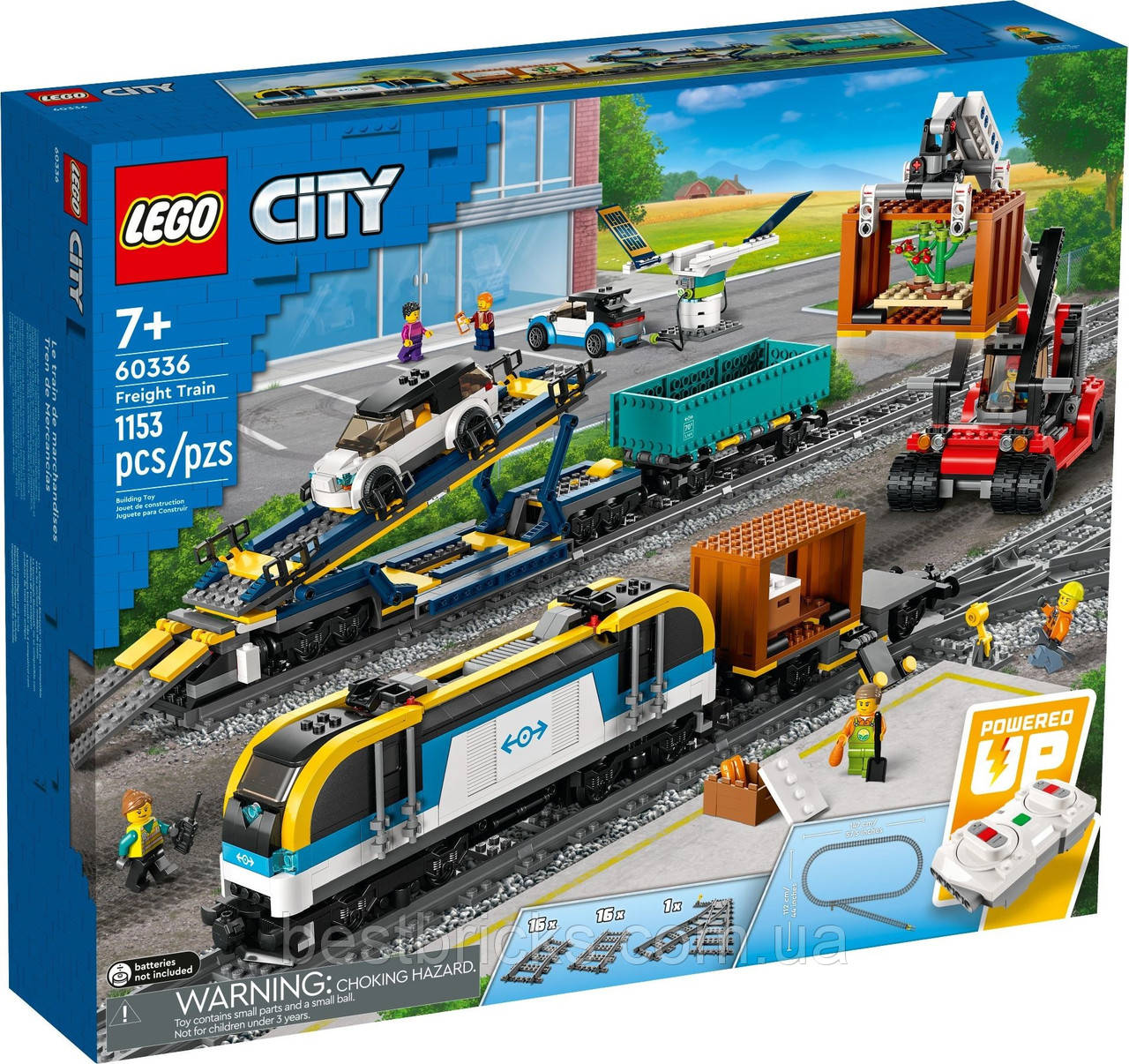 Lego City Вантажний потяг 60336, фото 1