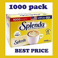 Сахарозаменитель сукралоза Splenda 1000 packets США натуральный низкокалорийный