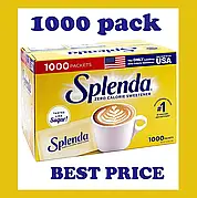 Цукрозамінник сукралоза Splenda 1000 packets США натуральний низькокалорійний