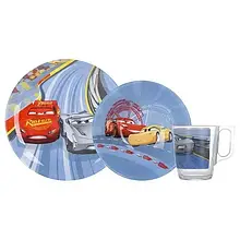Набір дитячого посуду LUMINARC Disney Cars 3 предмети (N5280)