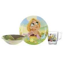 Набір дитячого посуду LUMINARC Disney Princess Royal 3 предмети (P9260)