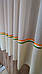 Тюль короткий з крепу та оздоблення зі стрічок, на тасьмі ( є різні кольори), фото 6