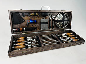 Набір шампурів в кейсі ПІКНІК